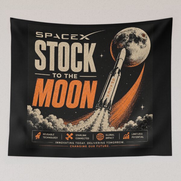 Item preview, SPCX Investor | SpaceX IPO Speculation Stock Market Design designed and sold by TEEJAMBOREE.