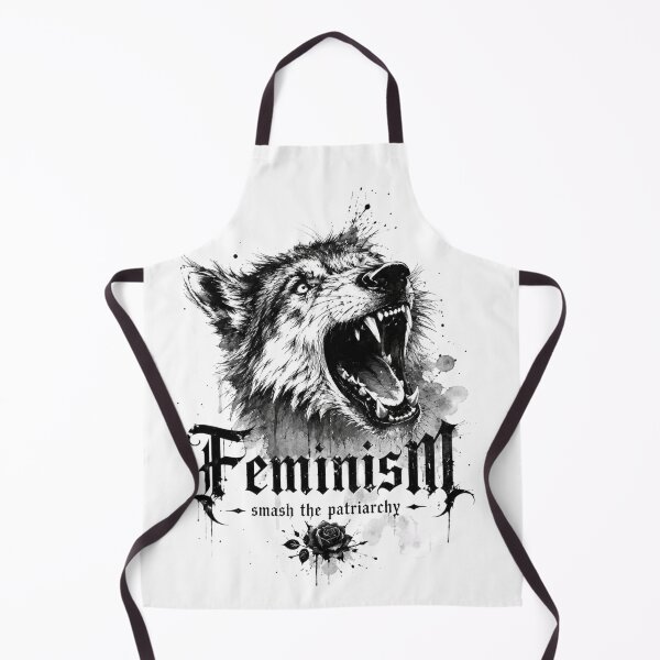 Item preview, Feminist wolf design designed and sold by Hadderstyle.