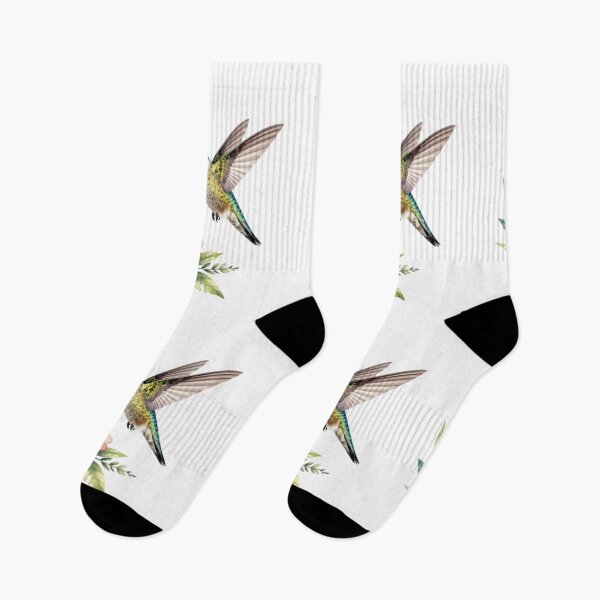 Item preview, Botanical Hummingbird Floral Art designed and sold by RandomWalker.