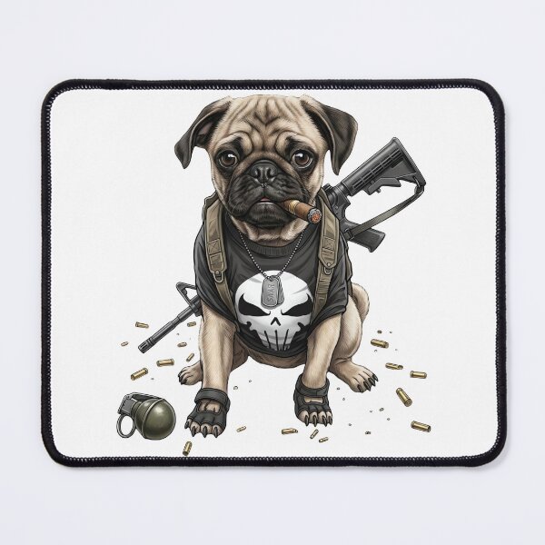 Item preview, Tough Pug designed and sold by MOFAPPAREL.