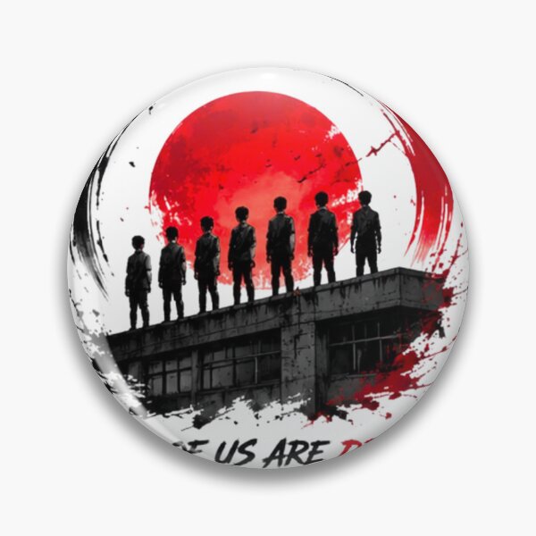 Item preview, All Of Us Are Dead Rooftop Survival | Hyosan High School Red Moon Design designed and sold by novaduman.