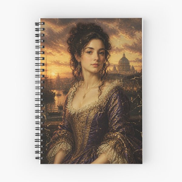 Item preview, Moll Flanders - Moll Flanders by Daniel Defoe Vintage Literature Oil Painting designed and sold by BanaArtbyBB.