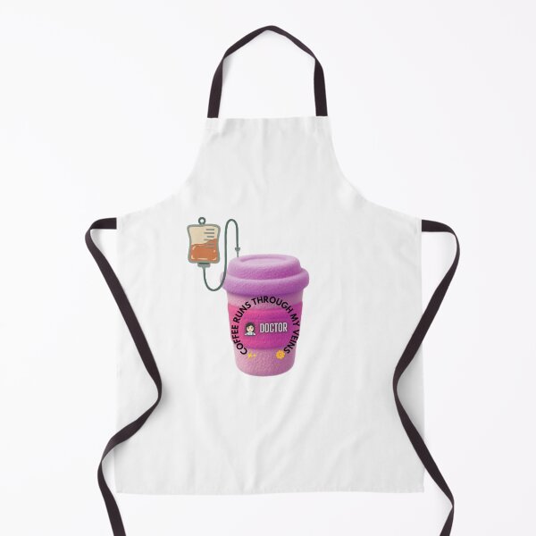 Item preview, Coffee Runs Through My Veins IV Sticker designed and sold by SweetieMedArt.