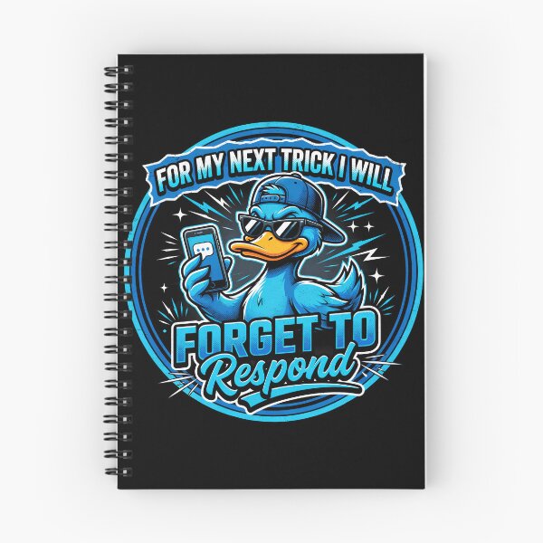 Item preview, Forget To Respond Funny Duck Cartoon designed and sold by TshirtsOnline-.