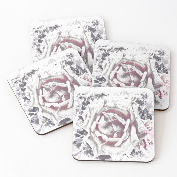 Item preview, Vintage Gothic Rose Sketch Watercolor Art designed and sold by BalkanBloom.