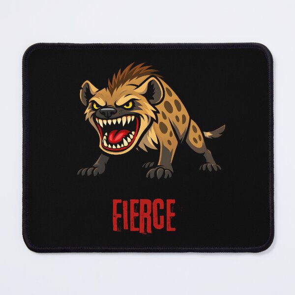 Item preview, Fierce Roaring Hyena Sticker and T-Shirt designed and sold by ROARSOME DESiGNS.