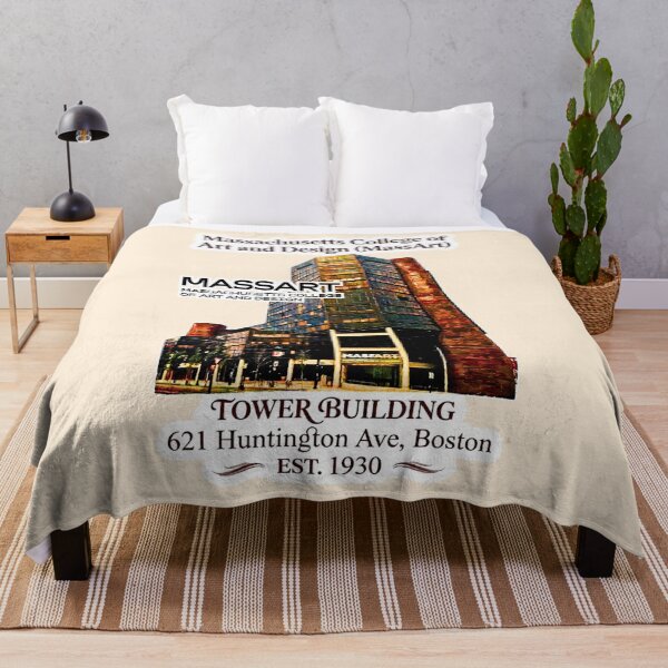 Item preview, MassArt Tower Building Textured Oil Painting Art designed and sold by EvergreenPark - Tee Studio.