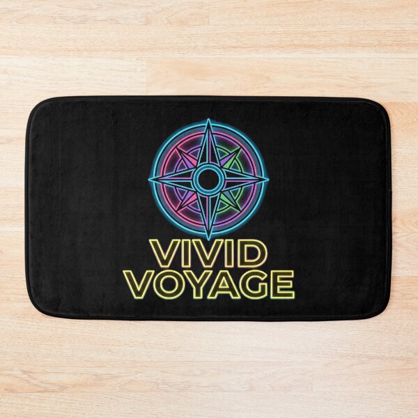 Item preview, Vivid Voyage Neon Compass Gift for Adventurer Traveler designed and sold by PixelQ.