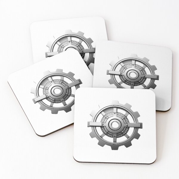 Item preview, Industrial Gear Mechanism Engineering Emblem Design designed and sold by Evergreen Horizon Works.