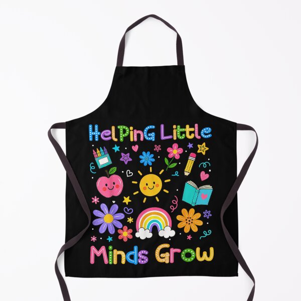 Item preview, Helping Little Minds Grow Cute Teacher Appreciation Colorful Rainbow Classroom Daycare Shirt designed and sold by Serene woods.
