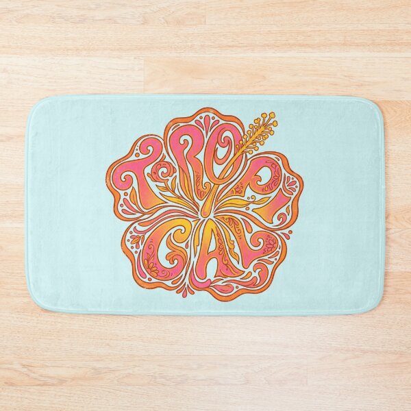 Item preview, Tropical – Groovy Coastal Word Design designed and sold by Sea Gem.