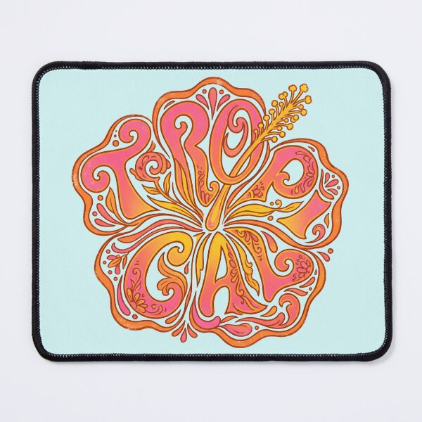 Item preview, Tropical – Groovy Coastal Word Design designed and sold by Sea Gem.