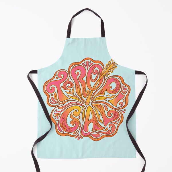Item preview, Tropical – Groovy Coastal Word Design designed and sold by Sea Gem.