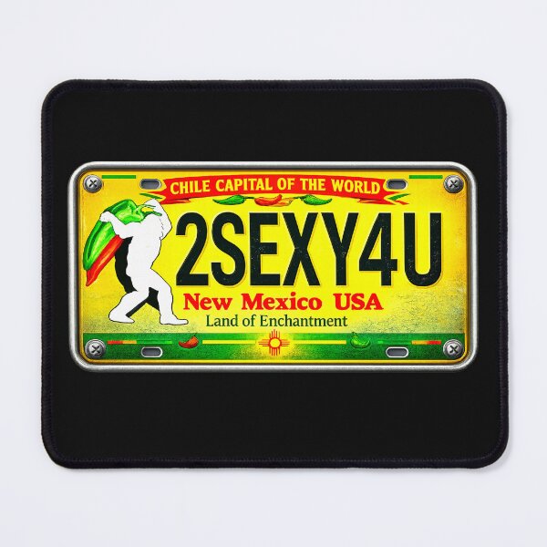 Item preview, Bigfoot NM Chile Plate designed and sold by NativeGraffix.