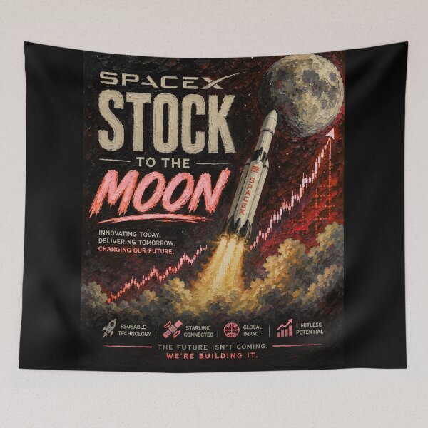 Item preview, SPCX Investor | SpaceX IPO Speculation Stock Market Design designed and sold by TEEJAMBOREE.