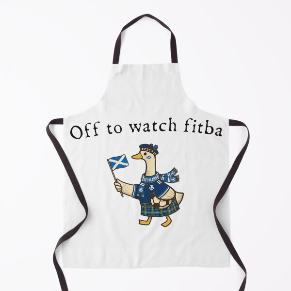 Item preview, Off To Watch Fitba Scottish Supporter Duck Kilt Football Fan Matches Tee designed and sold by Serene woods.
