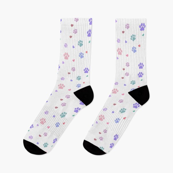 Item preview, Colorful Paw Prints designed and sold by MidnightDr3am.