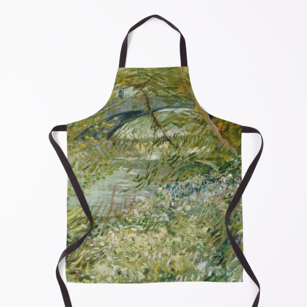 Artikelvorschau, Flussufer im Frühling von Vincent van Gogh: Postimpressionistisches Landschaftsposter entworfen und verkauft von artofuniverse.