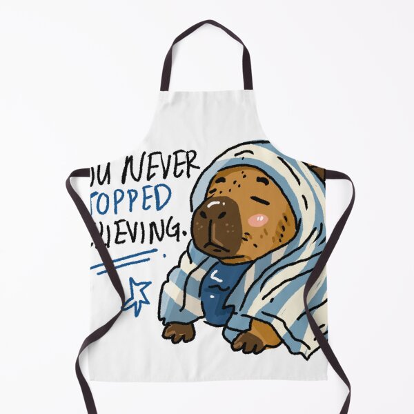 Item preview, Awkward Animal Hat Club – You Never Stopped Believing Capybara | Argentina Football Sticker designed and sold by chupichapa.
