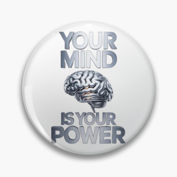 Item preview, Your Mind Is Your Power Motivational Design | Mental Strength Quote  designed and sold by SimranChhina.