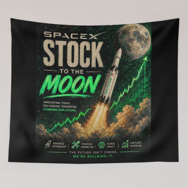 Item preview, SPCX Investor | SpaceX IPO Speculation Stock Market Design designed and sold by TEEJAMBOREE.