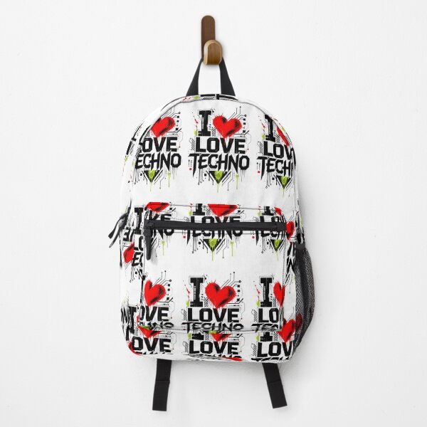 Item preview, Love Techno Industrial Street Art Grungy designed and sold by ZenRave Designs.