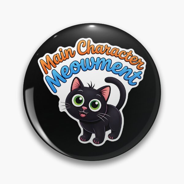 Item preview, Main Character Meowment Cat designed and sold by Canvas-Whispers.