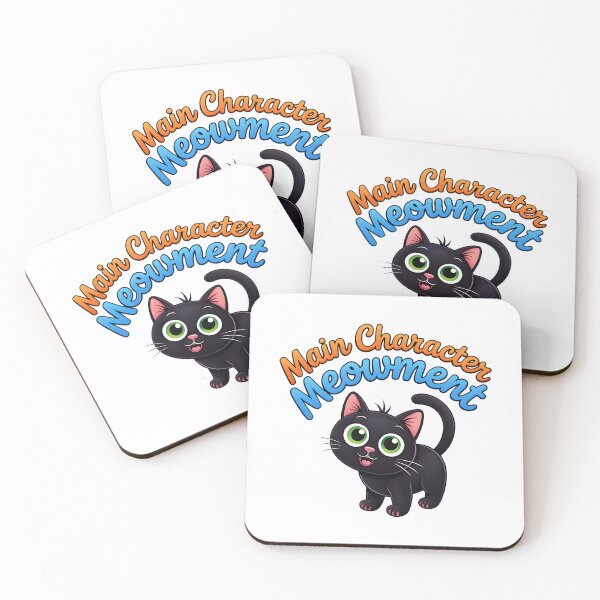 Item preview, Main Character Meowment Cat designed and sold by Canvas-Whispers.
