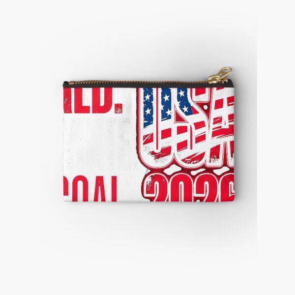 Item preview, RED. WHITE. GOAL. Football Soccer World Cup USA 2026 Classic T-Shirt designed and sold by DArtfulStudio.