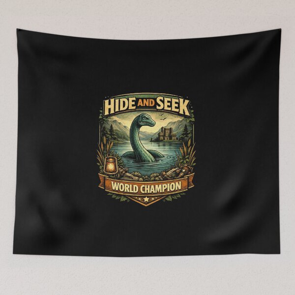 Item preview, Nessie: Hide and Seek World Champion designed and sold by MatthewTSherrod.