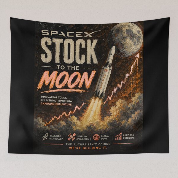 Item preview, SPCX Investor | SpaceX IPO Speculation Stock Market Design designed and sold by TEEJAMBOREE.