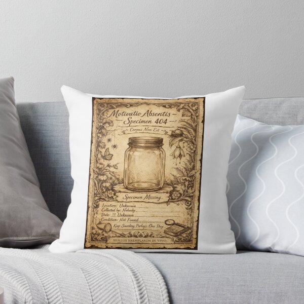 Item preview, Specimen 404 Funny Error Plant Botanical Burnout Surreal Art Gift designed and sold by Print Loft.
