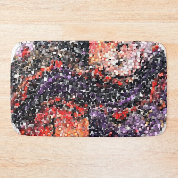 Aperçu de l'œuvre vagues cosmiques, cubes ronds, motif géométrique abstrait coloré créée et vendue par SmashingDeals.