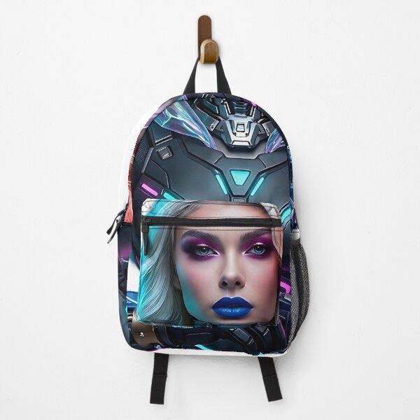 Item preview, Cyberpunk Neon Android Queen designed and sold by ToxicInkArt.