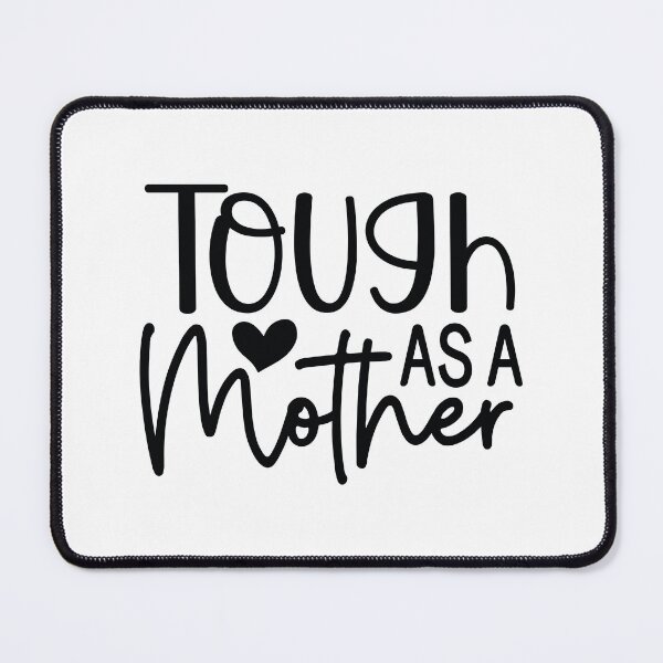 Item preview, Tough As A Mother - Cute Mothers Day Retro Vintage Floral Aesthetic Mom Mommy Wife Family Gift designed and sold by FuzionRaptor.
