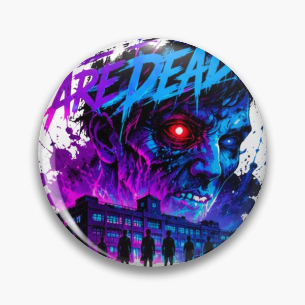 Item preview, All Of Us Are Dead Neon Zombie Apocalypse | Hyosan High School Horror Art designed and sold by novaduman.