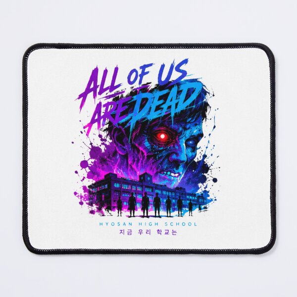 Item preview, All Of Us Are Dead Neon Zombie Apocalypse | Hyosan High School Horror Art designed and sold by novaduman.