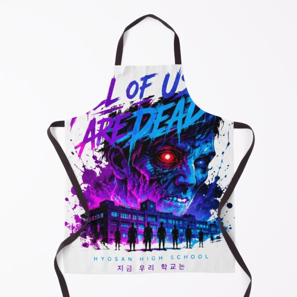Item preview, All Of Us Are Dead Neon Zombie Apocalypse | Hyosan High School Horror Art designed and sold by novaduman.