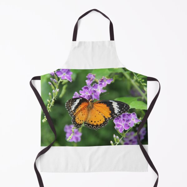 Item preview, Orange butterfly on a purple flower designed and sold by GreatShinigami.