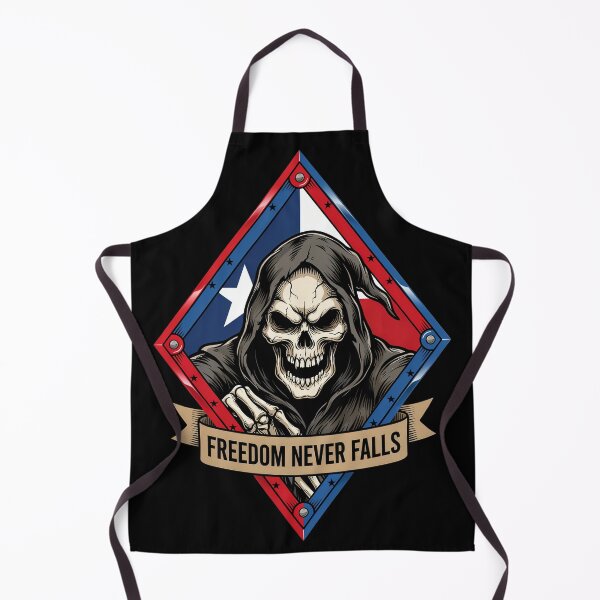 Item preview, Freedom Never Falls Grim Reaper Emblem designed and sold by OldGloryForge.