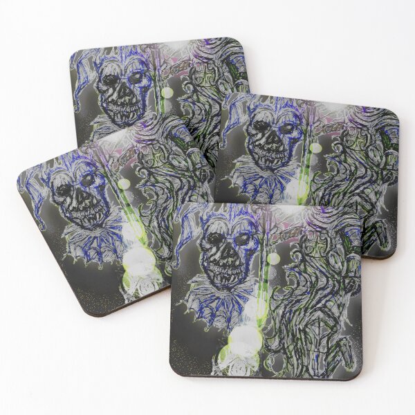 Item preview, Gothic Knight and Evil Jester Fantasy Art designed and sold by lusiaMaraArt.