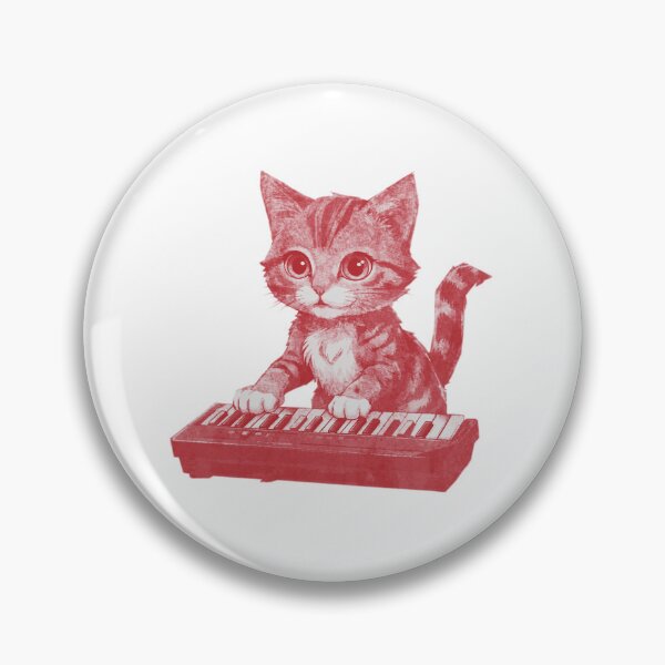 Item preview, Cat Plays Electronic Keyboard designed and sold by kinpirks.