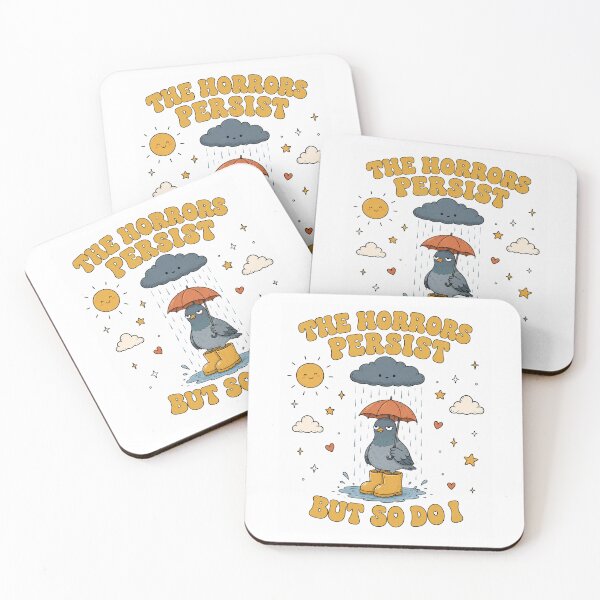 Item preview, The Horrors Persist Pigeon designed and sold by Region.