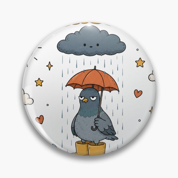 Item preview, The Horrors Persist Pigeon designed and sold by Region.