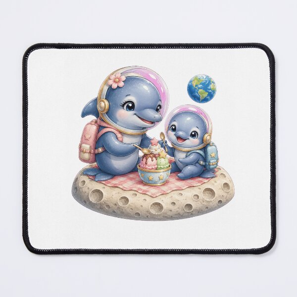 Item preview, Cute Dolphin Moon Picnic Design designed and sold by Passionread.
