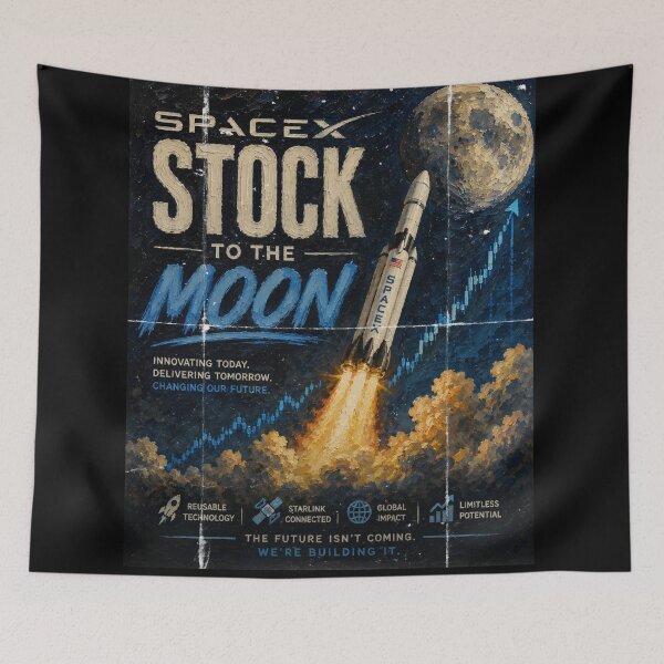 Item preview, SPCX Investor | SpaceX IPO Speculation Stock Market Design designed and sold by TEEJAMBOREE.