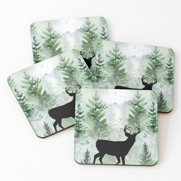 Item preview, Mystical Forest Stag designed and sold by UllassaStore.