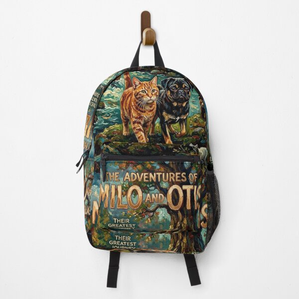Item preview, Their Greatest Journey – The Adventures of Milo and Otis Fine Art Print designed and sold by Art's Diner.