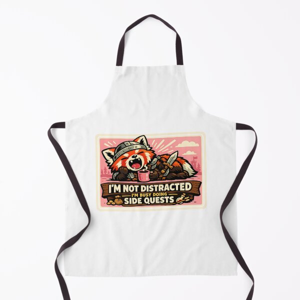 Item preview, Funny Fox Warrior Busy Doing Side Quests Gaming Sticker designed and sold by MIROUZ2000.