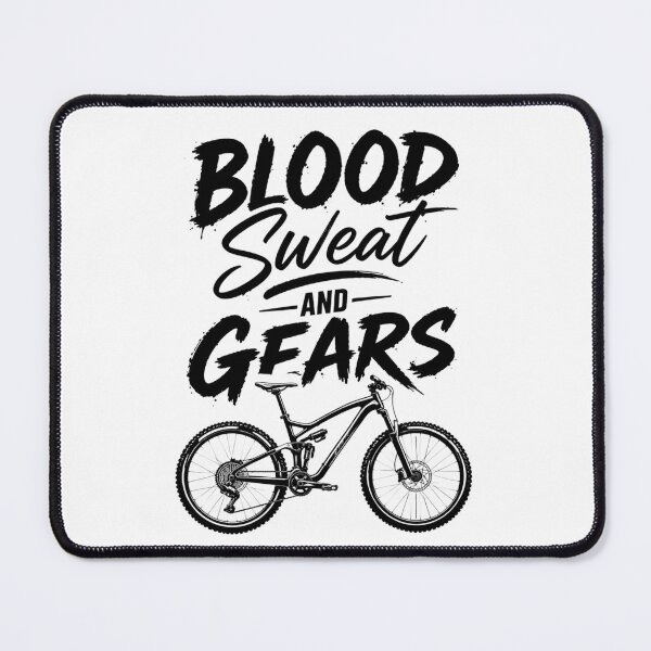 Item preview, Blood sweat and gears bike design designed and sold by Hadderstyle.
